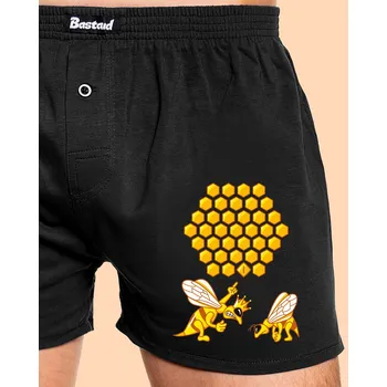 Trenýrky Bastard Sladká chyba pánské trenky Black