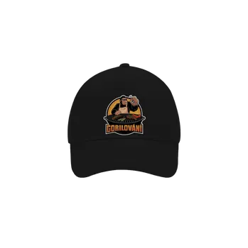 Kšiltovka Bastard Gorilování kšiltovka baseballka Black
