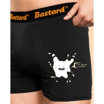 Trenýrky Bastard Jogurt boxerky Black
