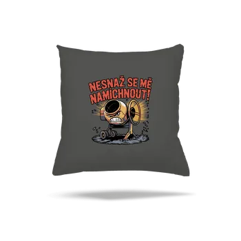 Polštář Bastard Míchačka polštář Gray Pol