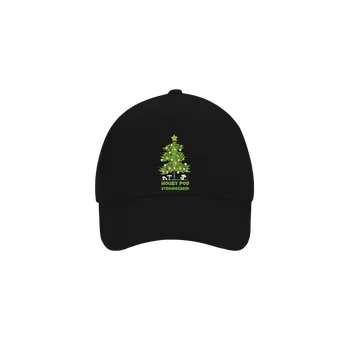 Kšiltovka Bastard Houby pod stromečkem kšiltovka baseballka Black