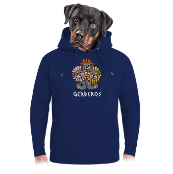 Pánská mikina Bastard Gerberos unisex mikina premium Navy