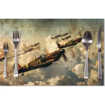 prostírání Sablio Prostírání Stíhačky Spitfire v letecké bitvě: 40x30cm