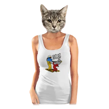 Bastard Kapitán dámské tílko klasické White