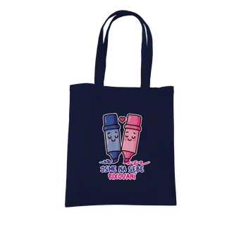 Nákupní taška Bastard Jsme fixovaní taška French Navy