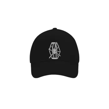 Kšiltovka Bastard Ježek v kleci kšiltovka baseballka Black