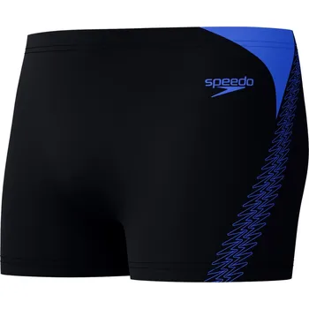 Pánské plavky Speedo Hyperboom Splice Aquashort Black/Blue XXL - UK40