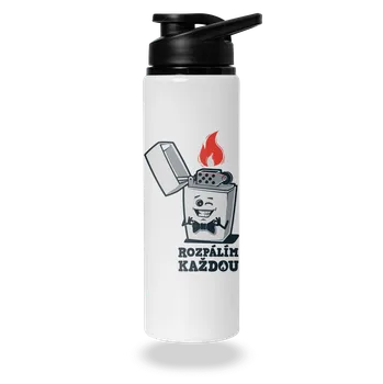 Láhev Bastard Rozpálím každou lahev na vodu White