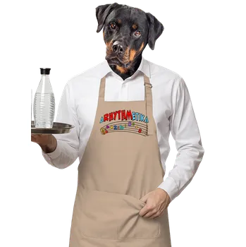 Kuchyňská zástěra Bastard Arhythmetika zástěra Rope