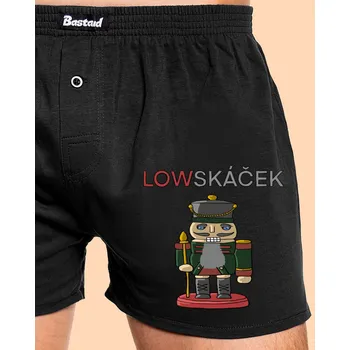 Trenýrky Bastard Lowskáček pánské trenky Black