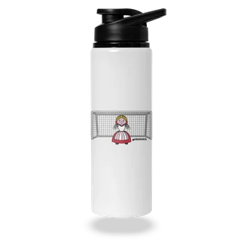 Láhev Bastard Gólmanka lahev na vodu White