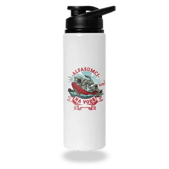 Láhev Bastard Alfasumci na vodě lahev na vodu White