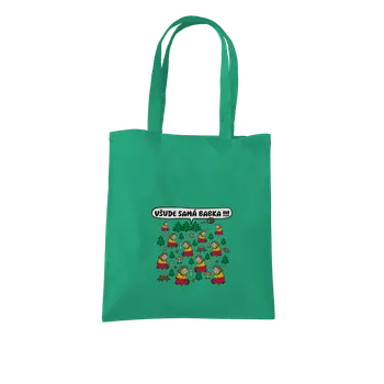 Nákupní taška Bastard Všude samá babka taška Mint