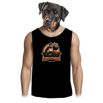 Pánské tílko Bastard Gorilování pánské tílko Black