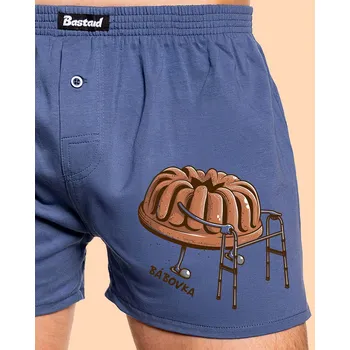 Pánské spodní prádlo Bastard Bábovka pánské trenky Blue