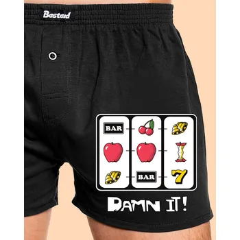 Trenýrky Bastard Automat pánské trenky Black