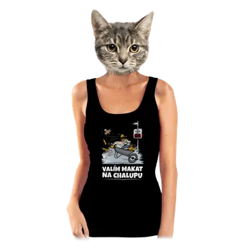 Bastard Valím na chalupu dámské tílko klasické Black