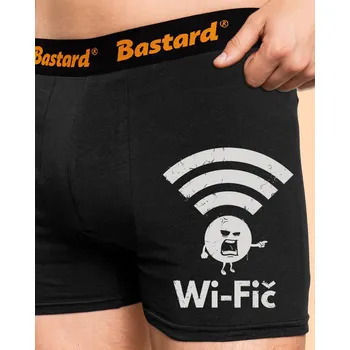 Trenýrky Bastard Wifič boxerky Black