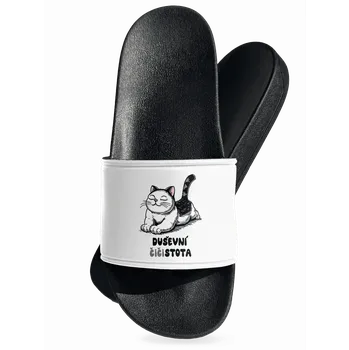 Pánské pantofle Bastard Duševní čistota pantofle White