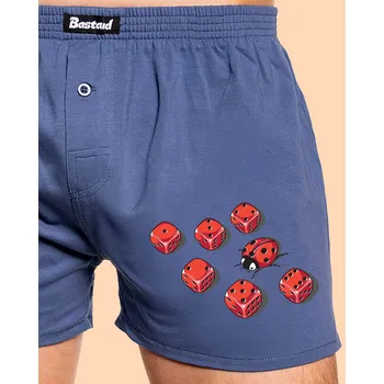 Trenýrky Bastard Mimikry pánské trenky Blue