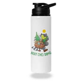 Láhev Bastard Hory chci domů lahev na vodu White