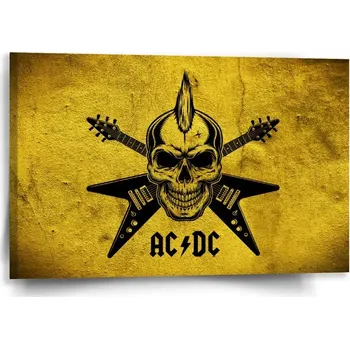 Obraz Sablio Obraz ACDC Lebka - 60x40 cm