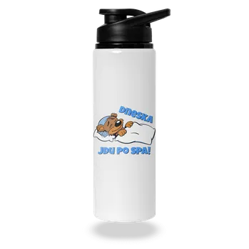 Láhev Bastard Dneska jdu po spa lahev na vodu White