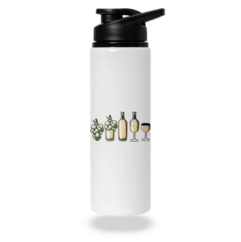 Láhev Bastard Evoluce bílého vína lahev na vodu White