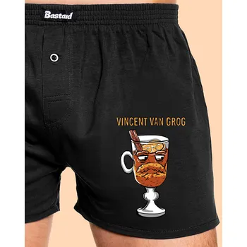 Trenýrky Bastard Vincent van Grog pánské trenky Black