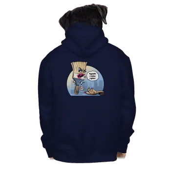 Pánská mikina Bastard V cizím rajónu pánská mikina na zip Navy