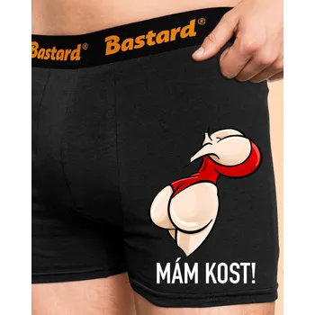 Trenýrky Bastard Kost boxerky Black