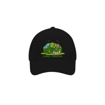 Kšiltovka Bastard Láska zákeřná kšiltovka baseballka Black