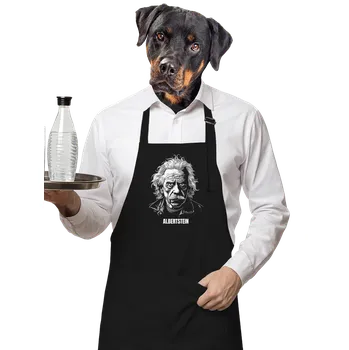 Kuchyňská zástěra Bastard Albertstein zástěra Black