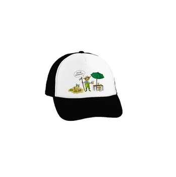 Kšiltovka Bastard Jdu na zahrádku kšiltovka truckerka Black cap