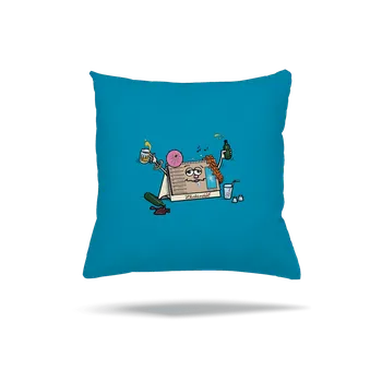 Polštář Bastard Zkalendář polštář Blue Turquoise