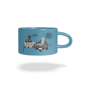 Bastard Co blinkr? hrnek makronka Blue Macaron