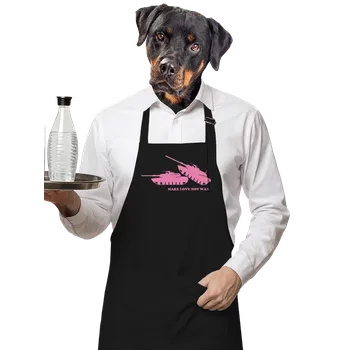 Kuchyňská zástěra Bastard Tanky zástěra Black