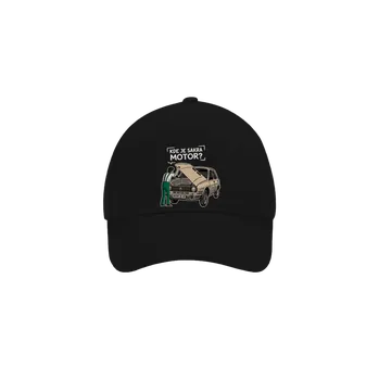 Kšiltovka Bastard Kde je motor? kšiltovka baseballka Black