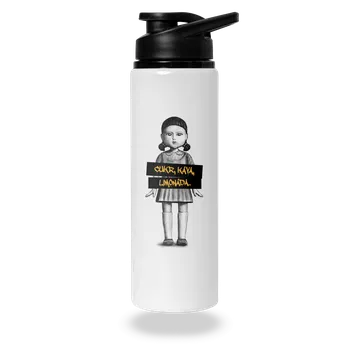 Láhev Bastard Cukr, káva, limonáda lahev na vodu White