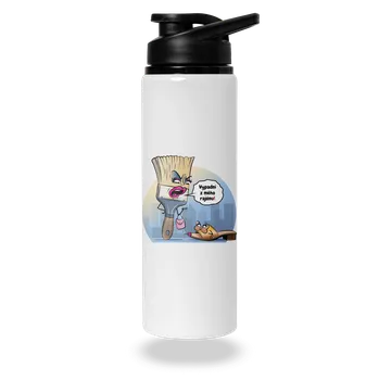 Láhev Bastard V cizím rajónu lahev na vodu White