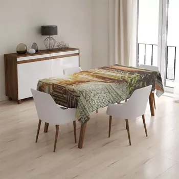 ubrus Sablio Ubrus Městská ulička - 90x90 cm