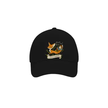 Kšiltovka Bastard Budu línej – Život není pohádka kšiltovka baseballka Black