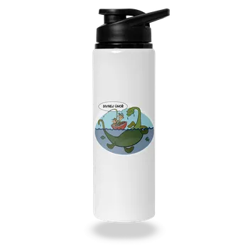 Láhev Bastard Divný úhoř lahev na vodu White