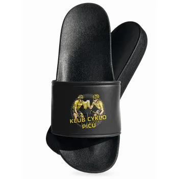 Pánské pantofle Bastard Klub cyklo píčů pantofle Black