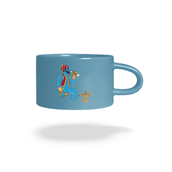 Bastard Gin a tonic hrnek makronka Blue Macaron