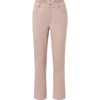 Dámské džíny 647243 - Tchibo - Džíny straightfit - pro ženy - vel. 38 - barva: růžová