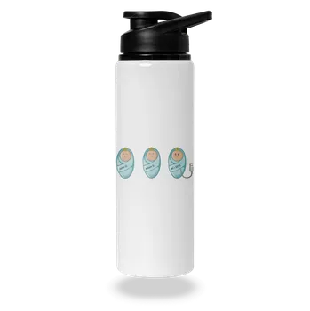 Láhev Bastard AI baby lahev na vodu White