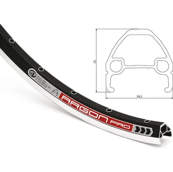 Ráfek na kolo Ráfek Author ACO Argon Pro CNC 559x18/36d černá