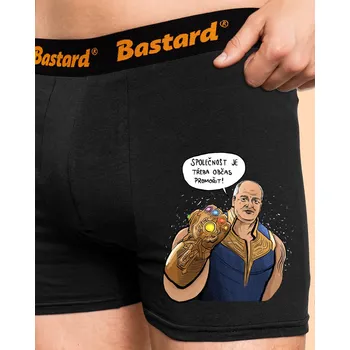 Trenýrky Bastard Prymulos boxerky Black