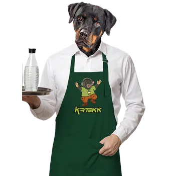 Kuchyňská zástěra Bastard Krtekk zástěra Bottle Green